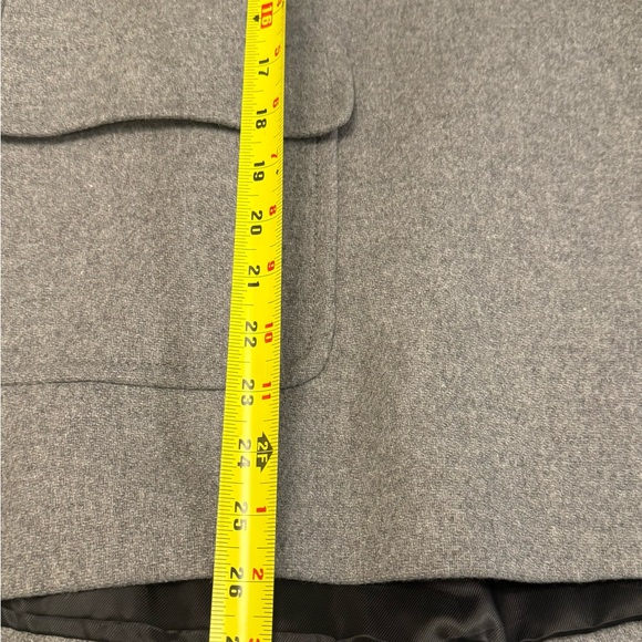 ZARA NWT Woman’s XXL Grey hooded wool coat - Picture 10 of 10